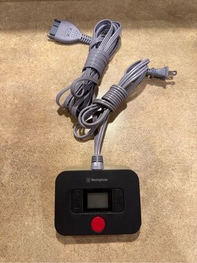 Westinghouse KTHB-TCN-Q Black Digital Display Electric Blanket Heat Controller